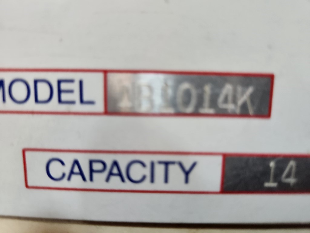 Roper Whitney AB1014K, Machine ID: 9316